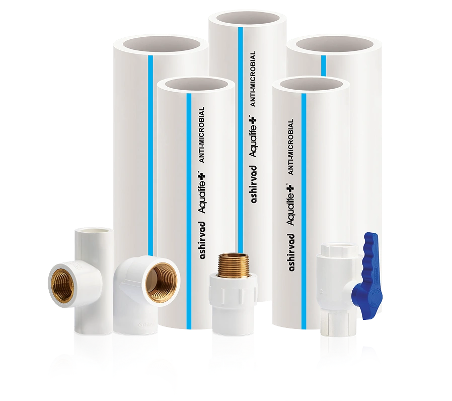 आशीर्वाद Aqualife Plus UPVC पाइप और फिटिंग्स